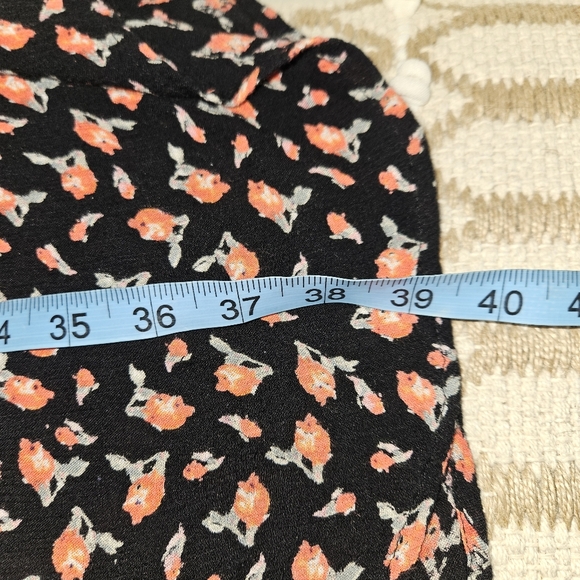 Bila Dress Womens Medium Gauzy Babydoll Floral Sleeveless Rayon Flowy Flattering - Picture 13 of 14